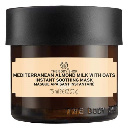 Máscara Facial The Body Shop – Leite de Amêndoas do Mediterrâneo com Aveia