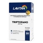 Suplemento Alimentar Lavitan Triptofano e Vitaminas 600mg 30 Cápsulas