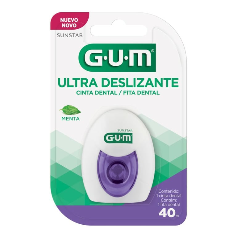 Fita Dental Gum Ultra Deslizante Menta 40m