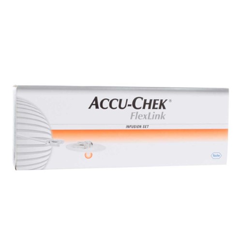 Cânula + Cateter Para Bomba De Infusão De Insulina Accu-chek Flexlink 6/60 10 Un