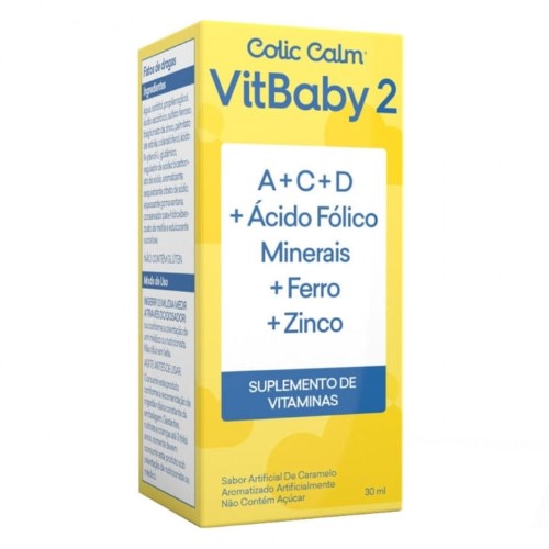 Colic Calm VitBaby 2 Suspensão com 30ml