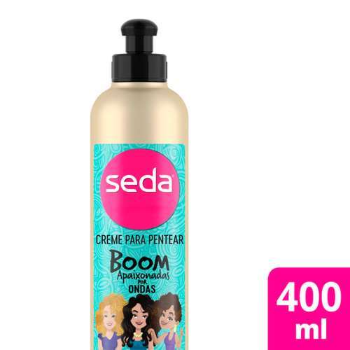 Creme para Pentear Seda Boom Apaixonadas por Ondas com 400ml