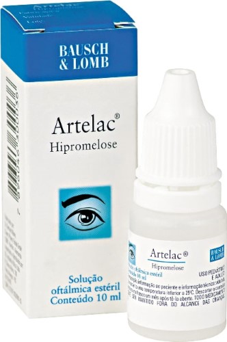 Artelac Bausch E Lomb Solução Gotas 10ml