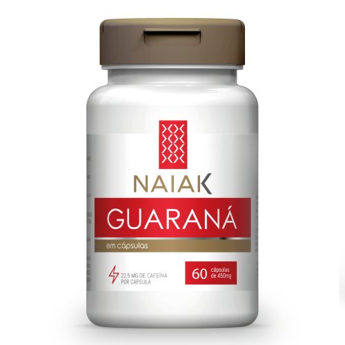 Guaraná Natural Naiak em Capsulas