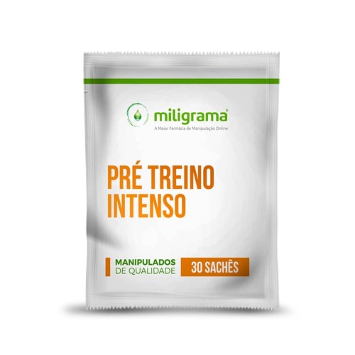 Pré Treino Intenso 30 Sachês Sabor Laranja