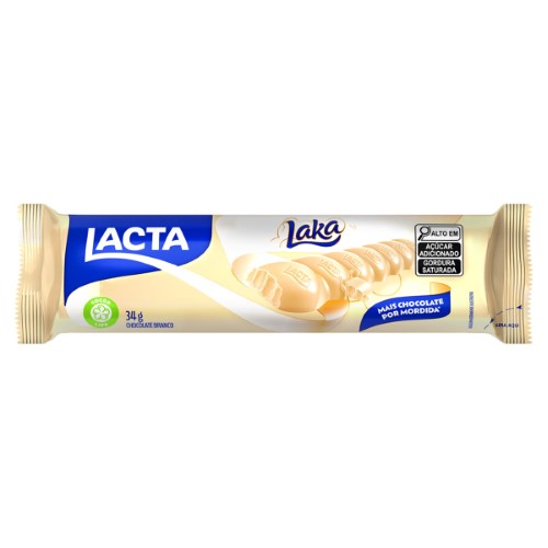 Chocolate Branco Lacta Laka 34g