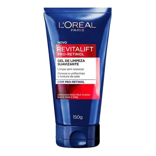 Gel De Limpeza Facial Suavizante Loreal Paris Revitalift Retinol 150g