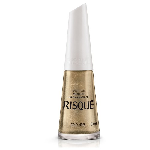 Esmalte Risqué Metálico Gold Vibes 8ml