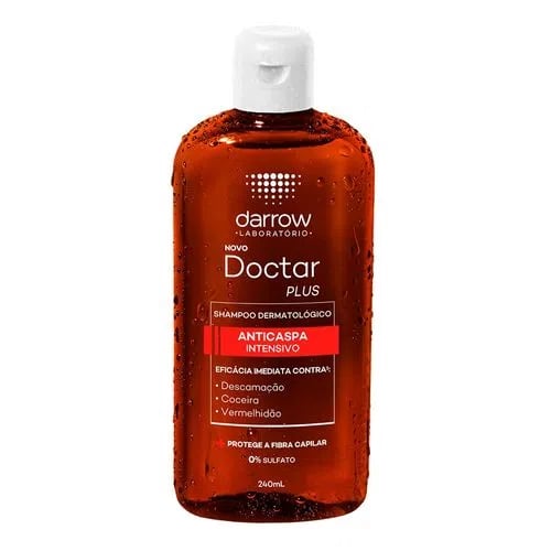 Shampoo Dermatológico Darrow Doctar Plus Anticaspa Intensivo 240ml