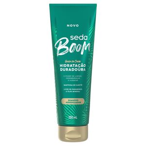 Shampoo Higienizador Manteiga De Karité Seda Boom Hidratação Duradoura Bisnaga 250ml