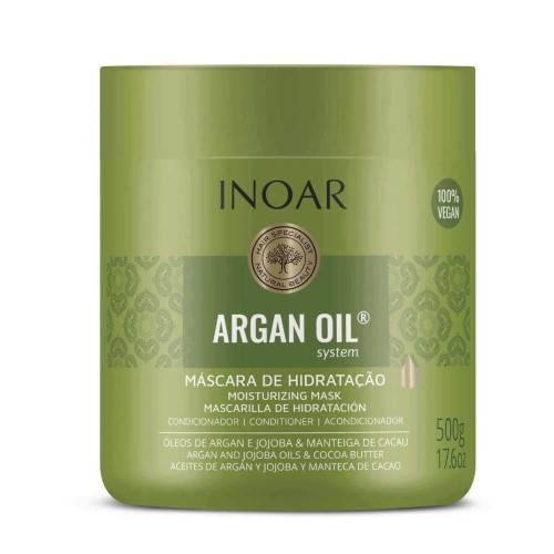 Máscara de Hidratação Inoar Argan Oil System 500g