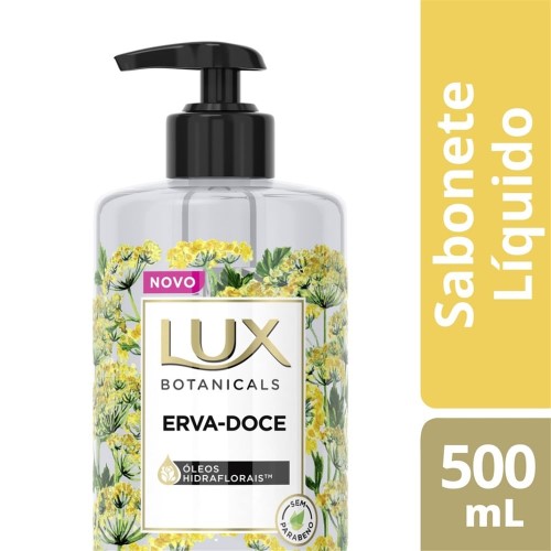 Sabonete Líquido para Mãos Lux Botanicals Erva Doce com 500ml