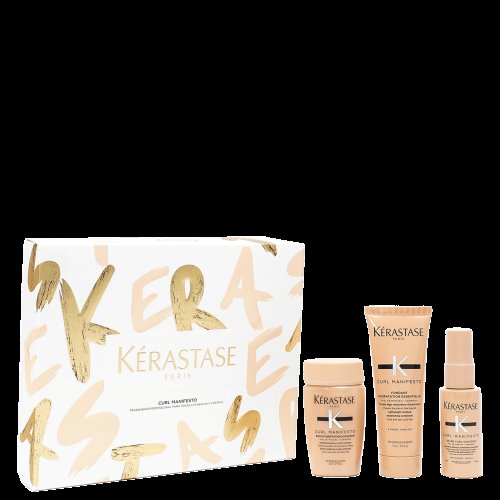 Kérastase Curl Manifesto The Curls Enhancer Kit - Shampoo + Máscara + Gel em Creme