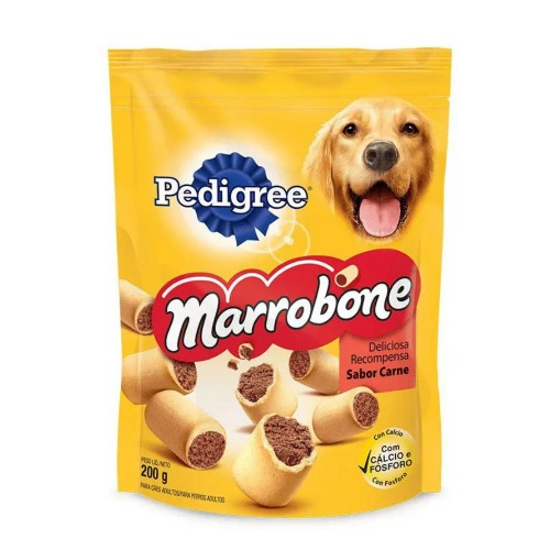 Biscoito Pedigree Marrobone Carne Para Cães Adultos 200g