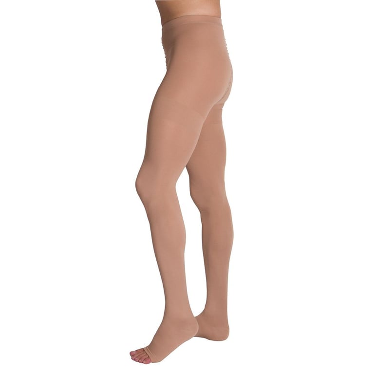 Meia-Calça 6000 Venosan - 20-30mmHg - Bronze - Pé Aberto - Tamanho  P