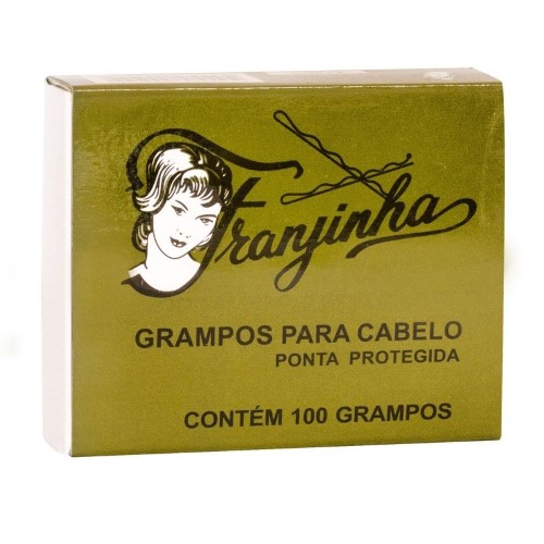 Grampo De Cabelo Franjinha Número 5 - Louro