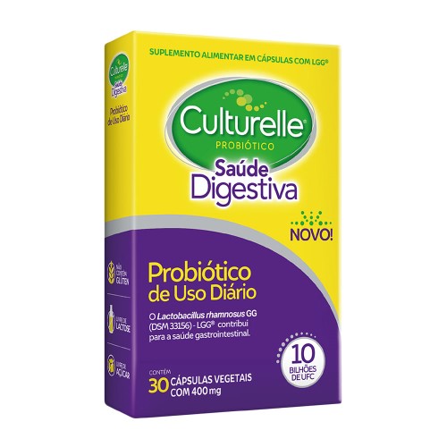 Probiótico Culturelle Saúde Digestiva com 30 cápsulas