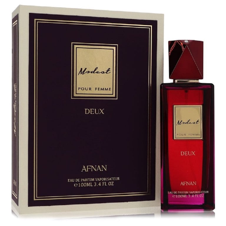 Modest Deux Pour Femme Afnan Eau De Parfum Perfume Feminino 100 Ml