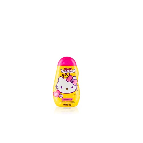 Shampoo Hello Kitty para cabelos finos e claros camomila 260ml