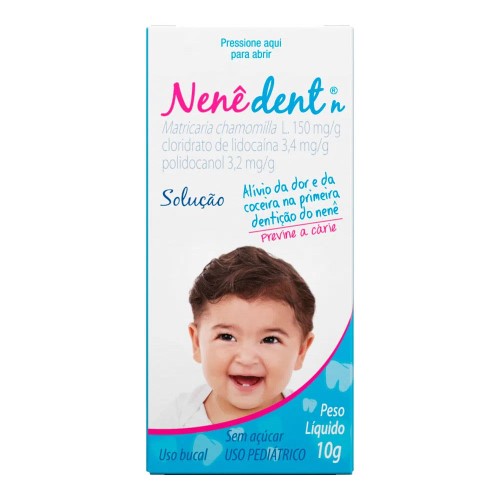 Nenê Dent Gotas Com 10ml