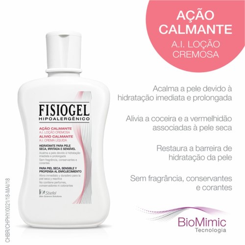 Hidratante Fisiogel A.i. Loção Cremosa 200ml