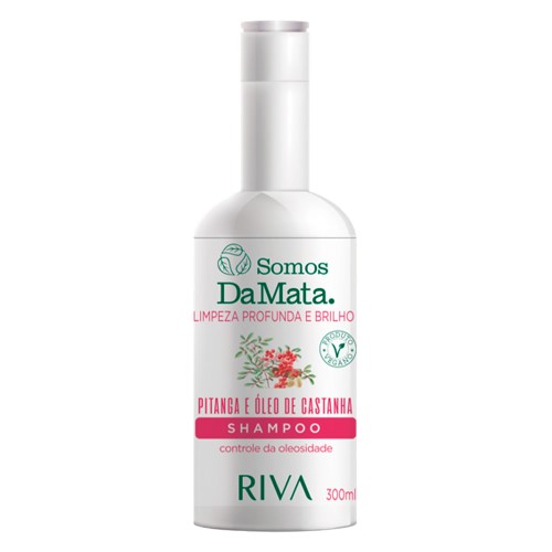 Shampoo Riva Somos Da Mata Pitanga e Óleo De Castanha 300ml