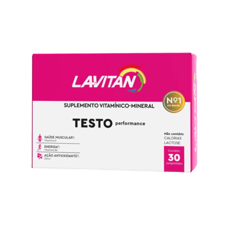 Lavitan Testo Feminino caixa com 30 comprimidos