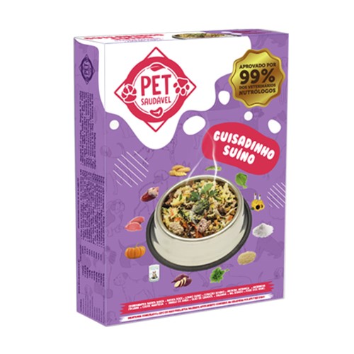 Alimento Natural Pet Saudável Guisadinho Suíno 400g