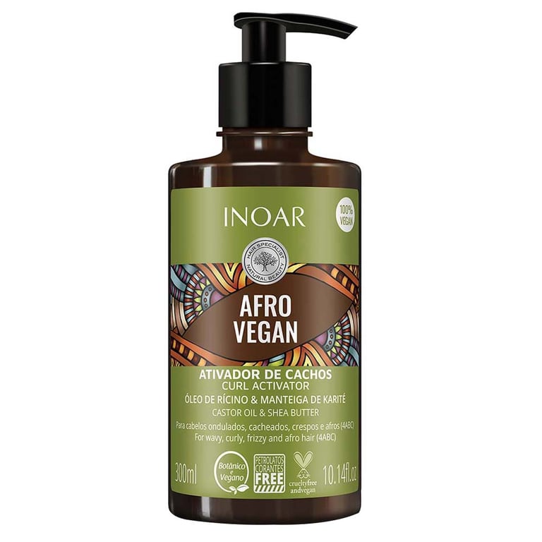 Afro Vegan - Ativador de Cachos 300ml