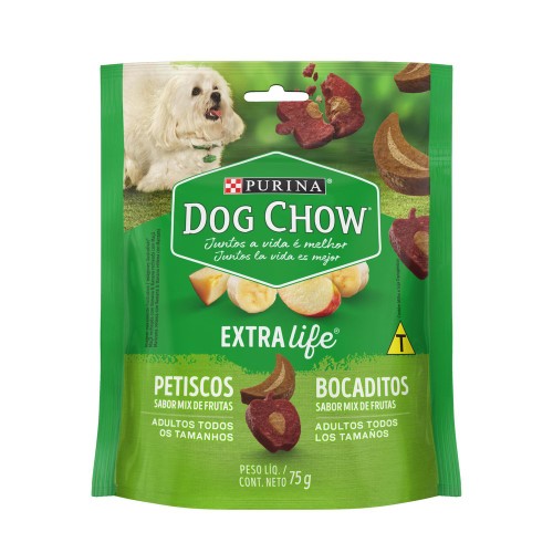 Petisco para Cão Dog Chow Carinho Mix de Frutas 75g