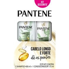 Pantene Bambu Shampoo 400ml + Condicionador 150ml