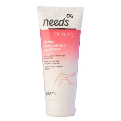 Creme para Pernas Cansadas Needs Beauty com 200ml