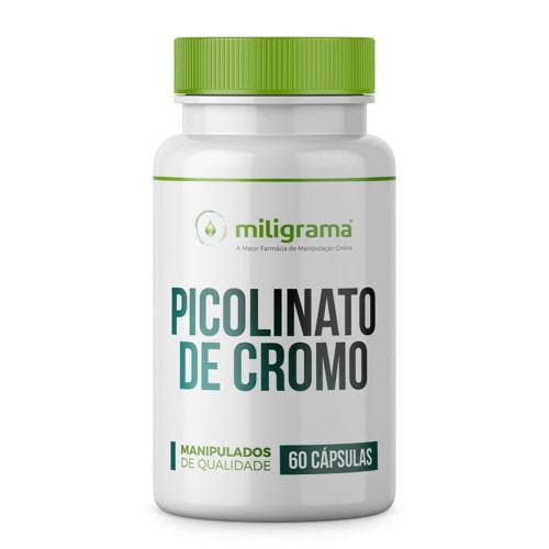 Picolinato de Cromo 200mcg 60 Cápsulas