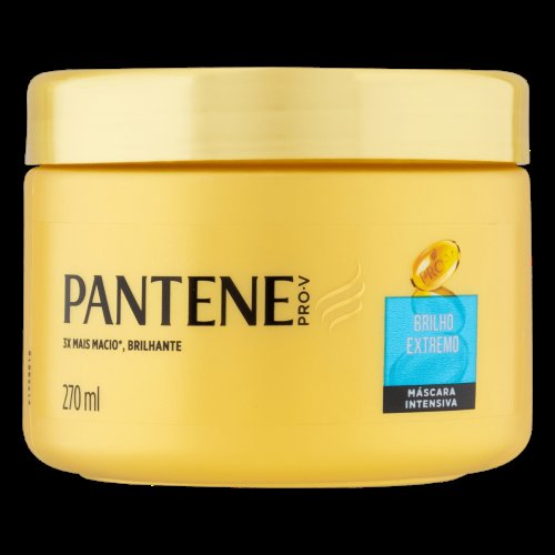 Máscara de Tratamento Pantene Brilho Extremo com 270ml