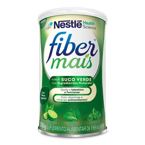 Regulador Intestinal FiberMais Sabor Suco Verde com 200g