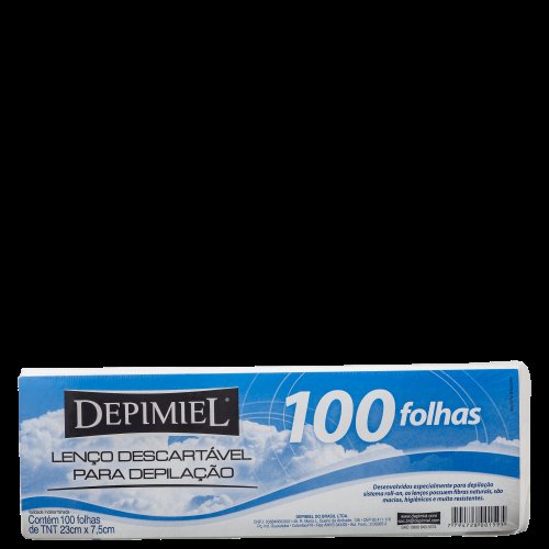 Papel Para Depilação Depimiel Com 100 Folhas