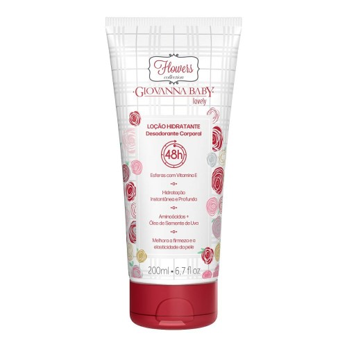 Loção Hidratante Corporal Giovanna Baby Lovely 200ml