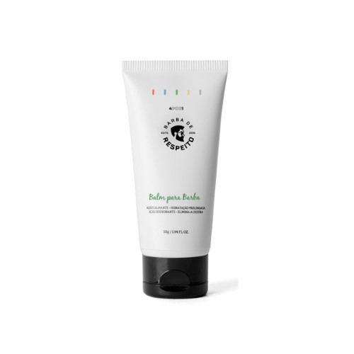 Balm para Barba Barba de Respeito 4 por 1 55g