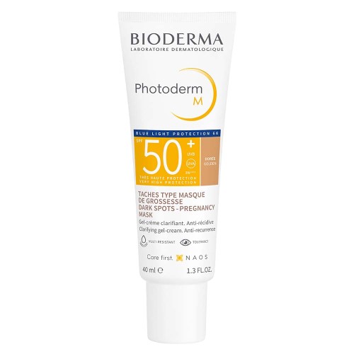 Protetor Solar Bioderma Photoderm M Dorée Golden Fps50 40ml