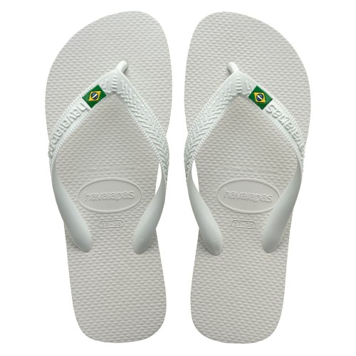 Sandálias Havaianas Brasil Light Branco 39/40