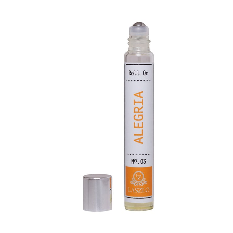 Roll-on de Aromaterapia Laszlo Alegria com 10ml