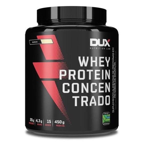 Whey Protein Concentrado Dux Nutrition Baunilha 450g