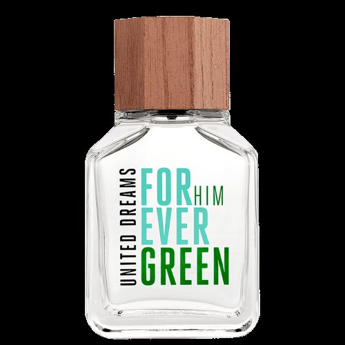 Benetton Forever Green United Dreams Eau de Toilette - Perfume Masculino 100mll