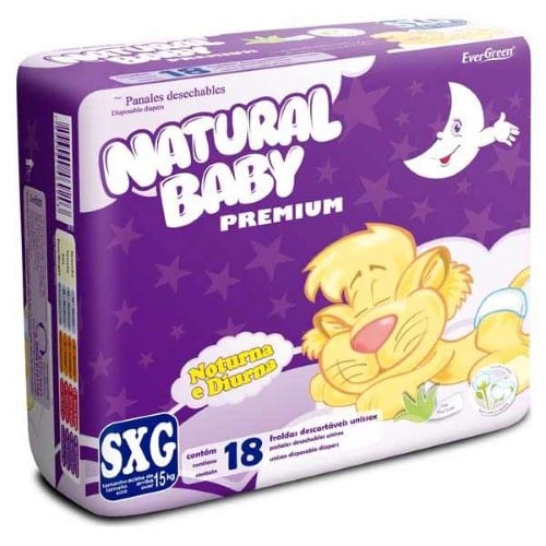 FR NATURAL BABY PREMIUM NOTURNA SXG 18UN