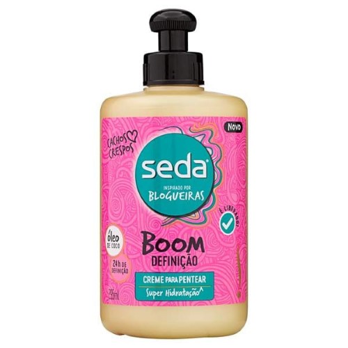 Creme para Pentear Seda Boom Definição com 295ml