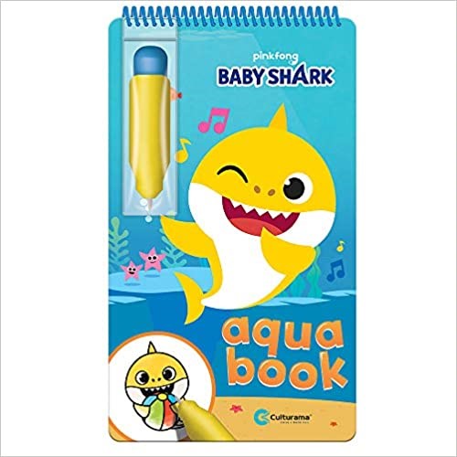 Livro Aqua Book Baby Shark brinquedo