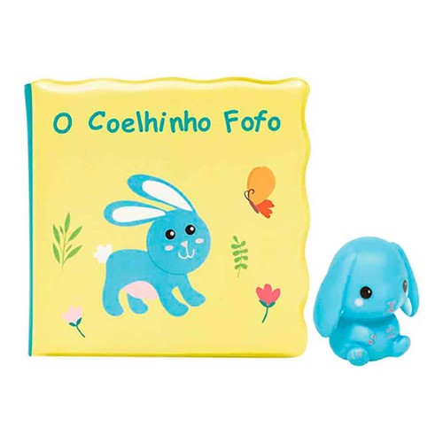 Livrinho de Banho Buba Baby Coelhinho com 1 unidade