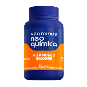 Vitamina D 2.000UI Neo Química Frasco 30 comprimidos