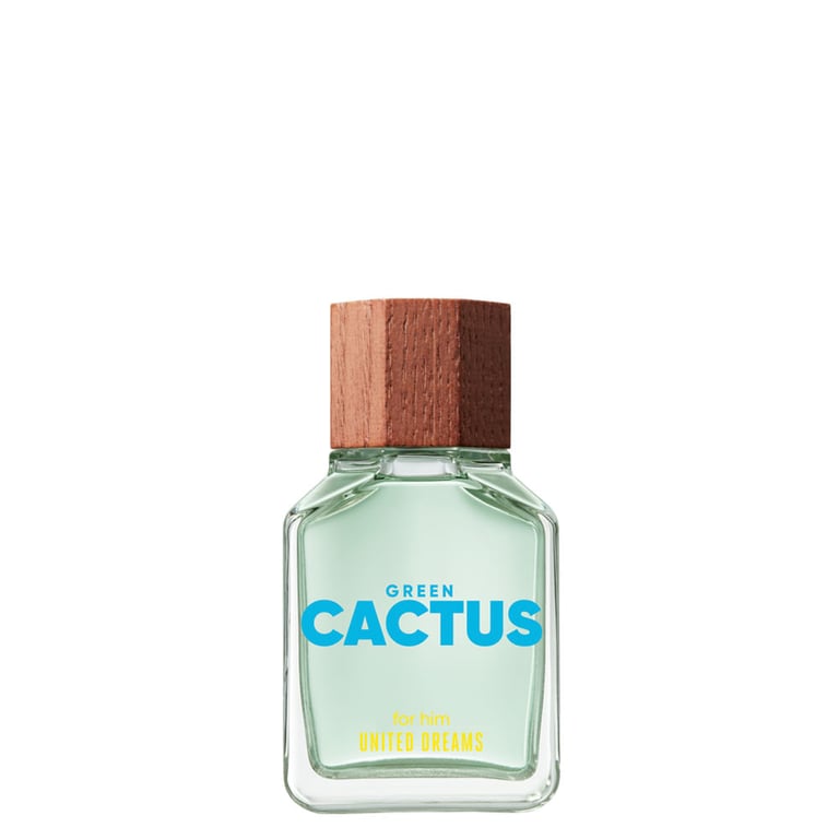 Benetton Green Cactus Eau De Toilette Perfume Masculino 100ml