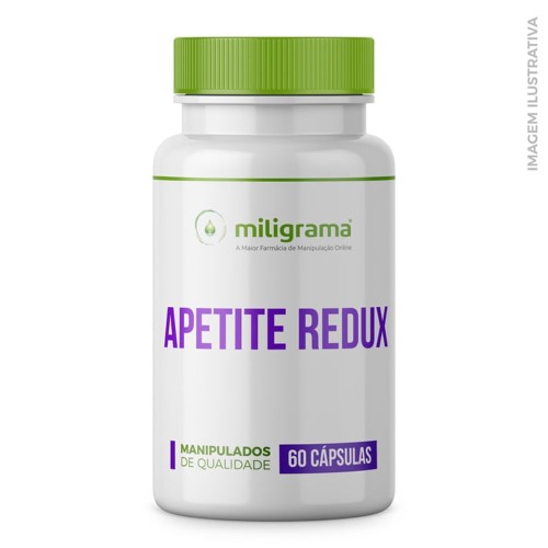 Apetite Redux com Assafre + Garcínia + 5HTP 60 Cápsulas